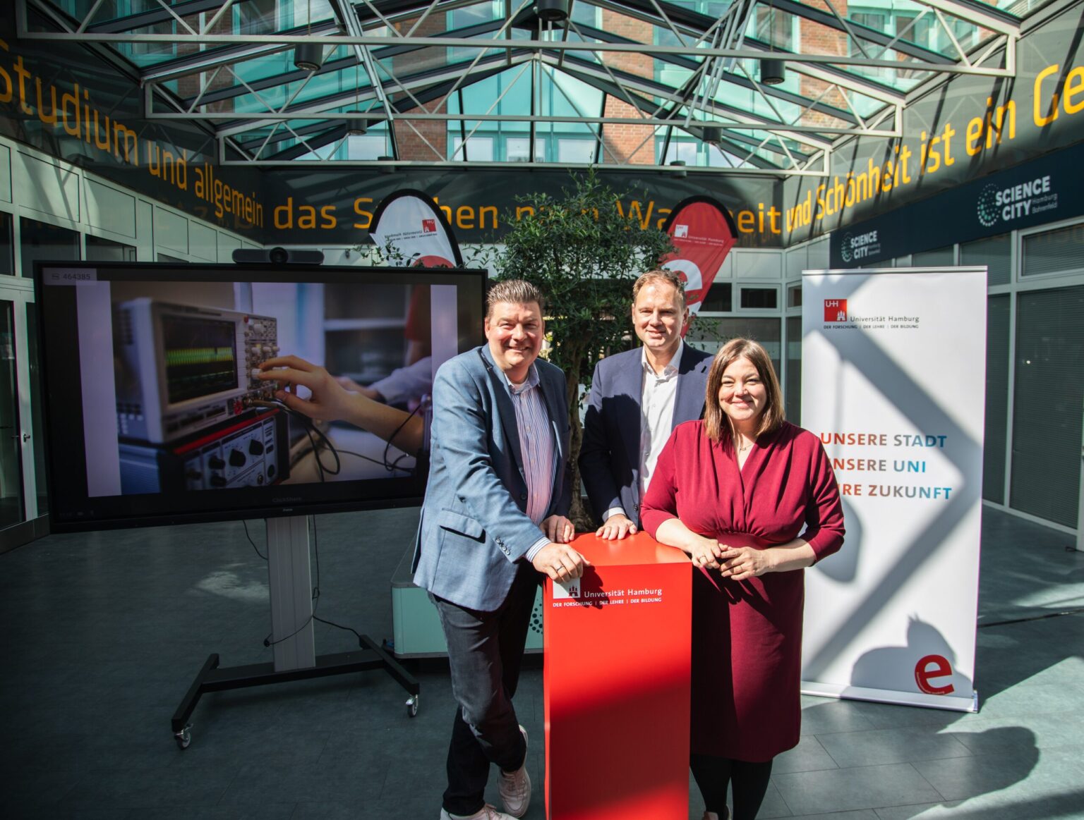 Photo Opening House of Computing and Data Science