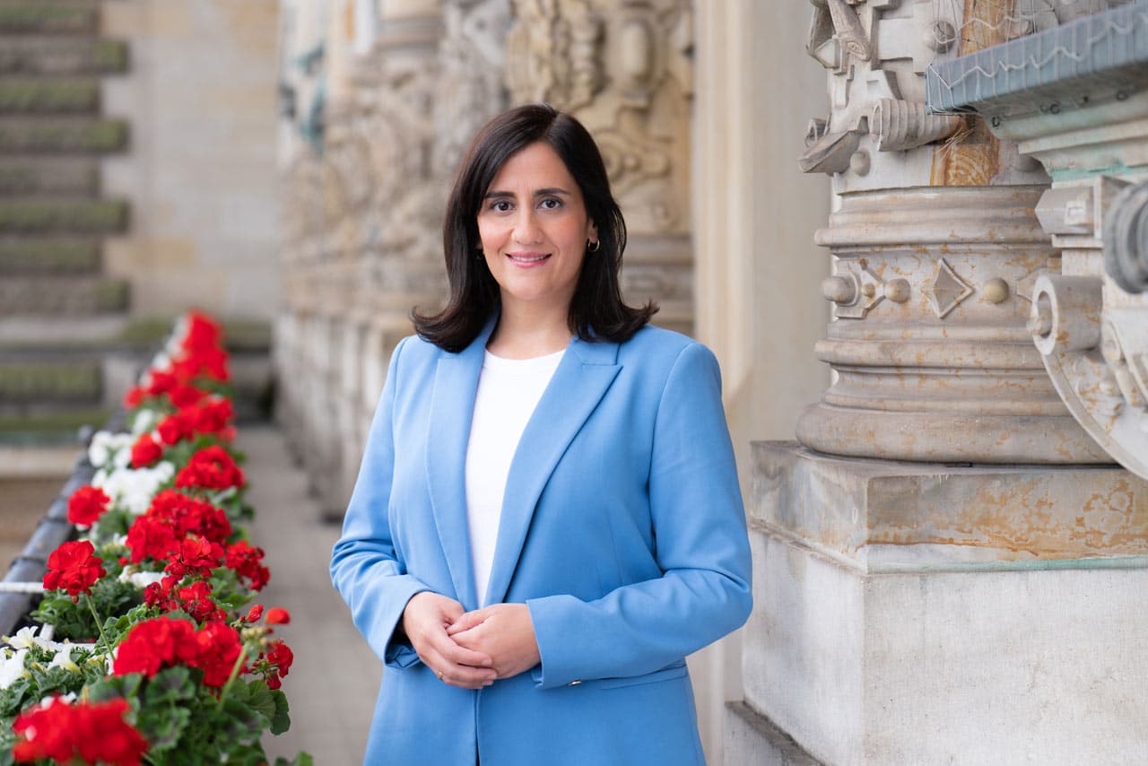 Foto von der Senatorin für Wissenschaft, Forschung und Gleichstellung der Freien und Hansestadt Hamburg